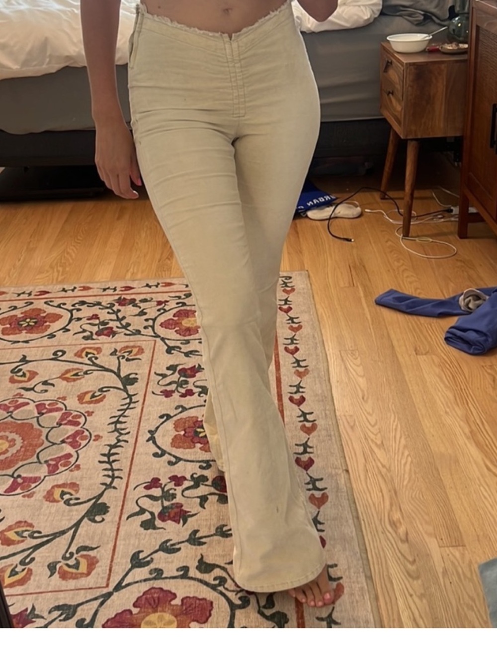 New urban outfitters low rise flare pants
